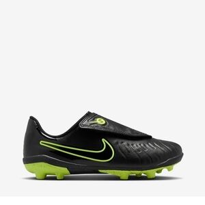 Nike Black and Neon Green Soccer Cleats